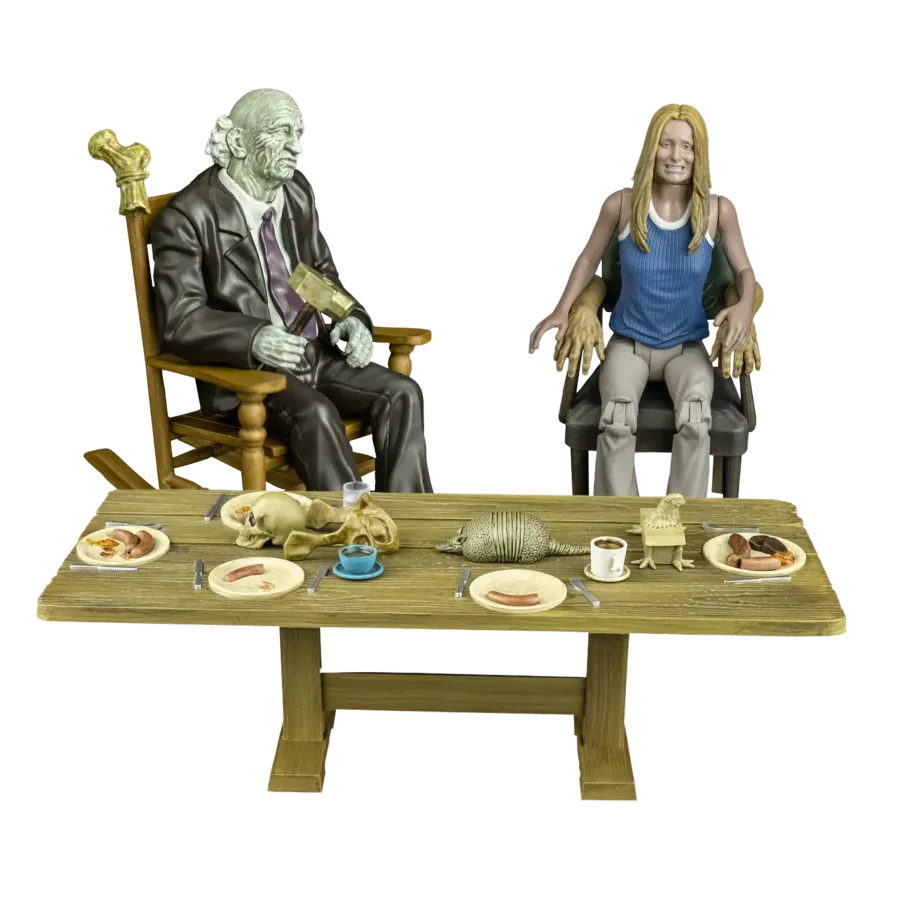 TTSTTRL154 Texas Chainsaw Massacre - Dinner Scene Playset - Trick or Treat Studios - Titan Pop Culture