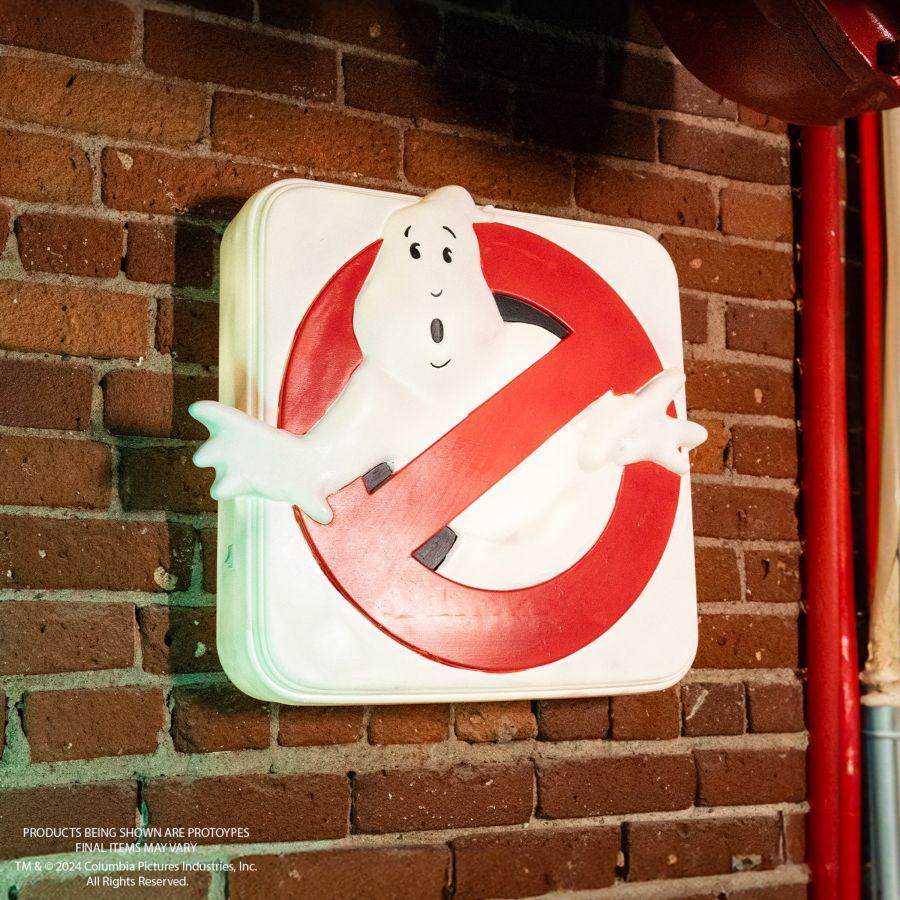 TTSTTSP101 Ghostbusters (1984) - No Ghost Light-Up Sign - Trick or Treat Studios - Titan Pop Culture