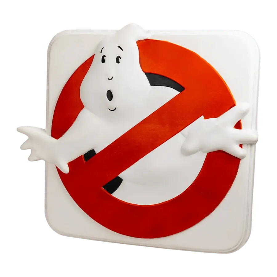 TTSTTSP101 Ghostbusters (1984) - No Ghost Light-Up Sign - Trick or Treat Studios - Titan Pop Culture