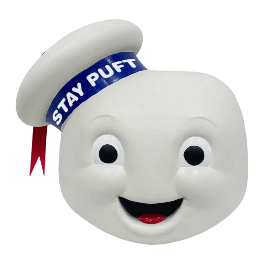 TTSTTSP123 Ghostbusters - Stay Puft Marshmallow Man Vinyl Mask - Trick or Treat Studios - Titan Pop Culture