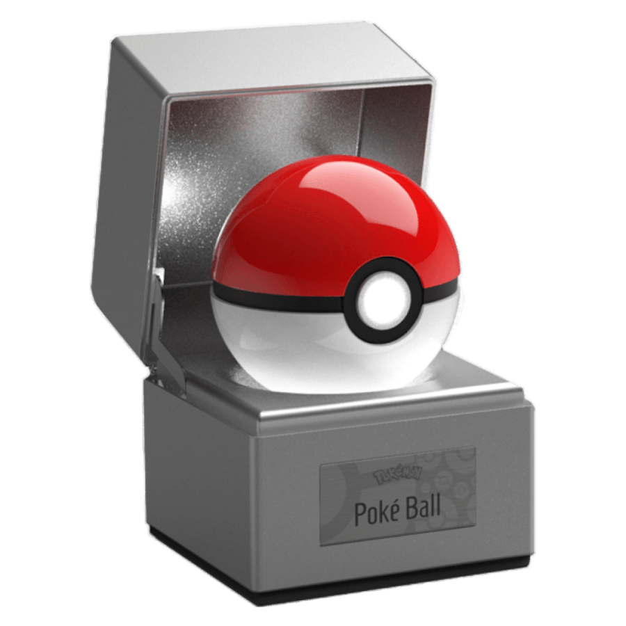 TWCWRC13419 Pokemon - Poke Ball 1:1 Scale Life-Size Die-Cast Prop Replica - The Wand Company - Titan Pop Culture