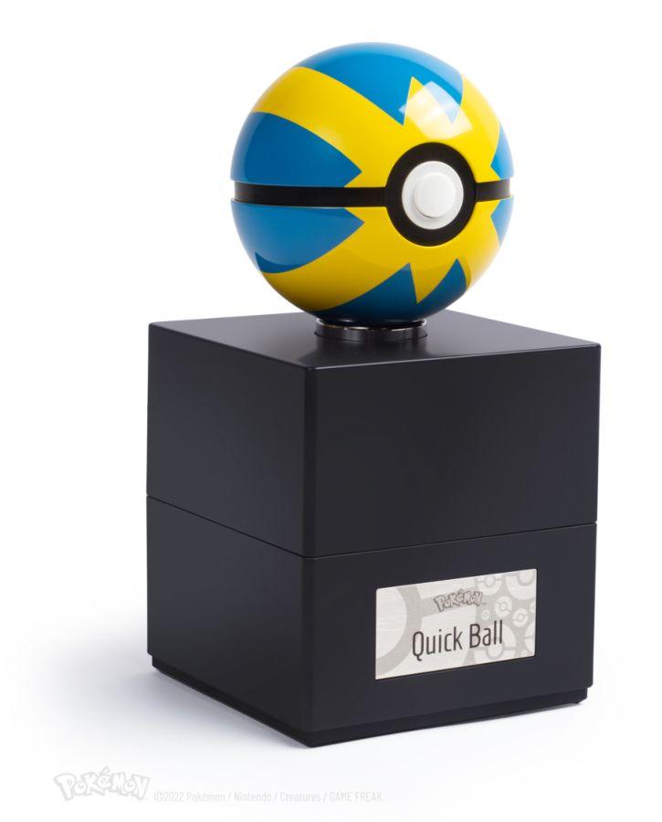 TWCWRC15921 Pokemon - Quick Ball Prop Replica - The Wand Company - Titan Pop Culture