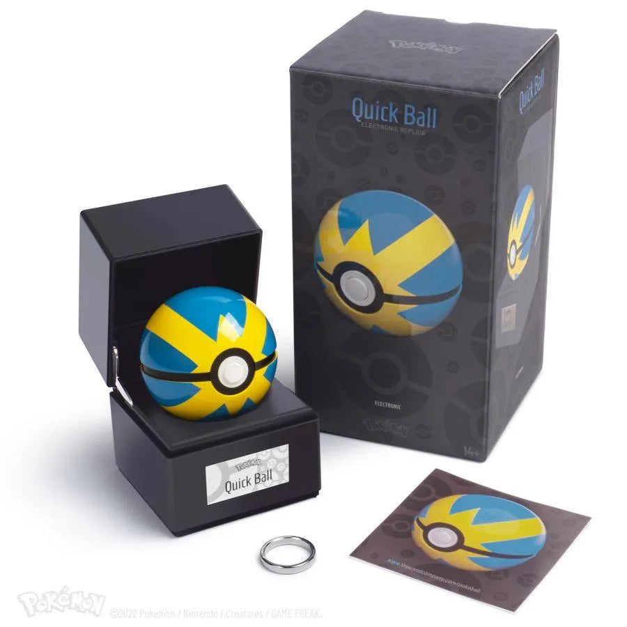 TWCWRC15921 Pokemon - Quick Ball Prop Replica - The Wand Company - Titan Pop Culture