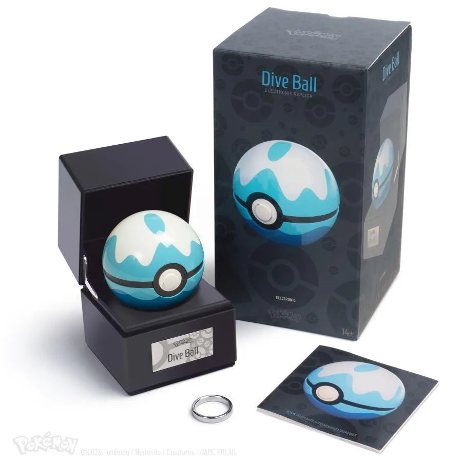 TWCWRC16822 Pokemon - Dive Ball Prop Replica - The Wand Company - Titan Pop Culture