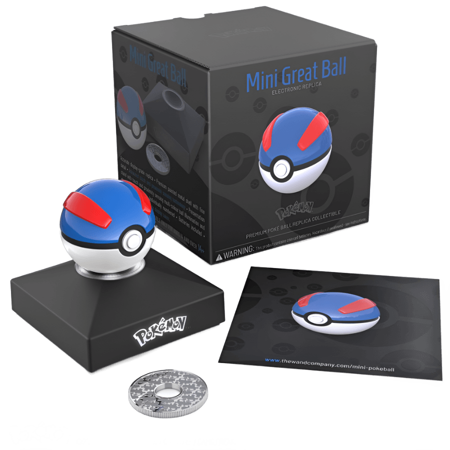 TWCWRC17122 Pokemon - Great Ball Mini Diecast Replica - The Wand Company - Titan Pop Culture