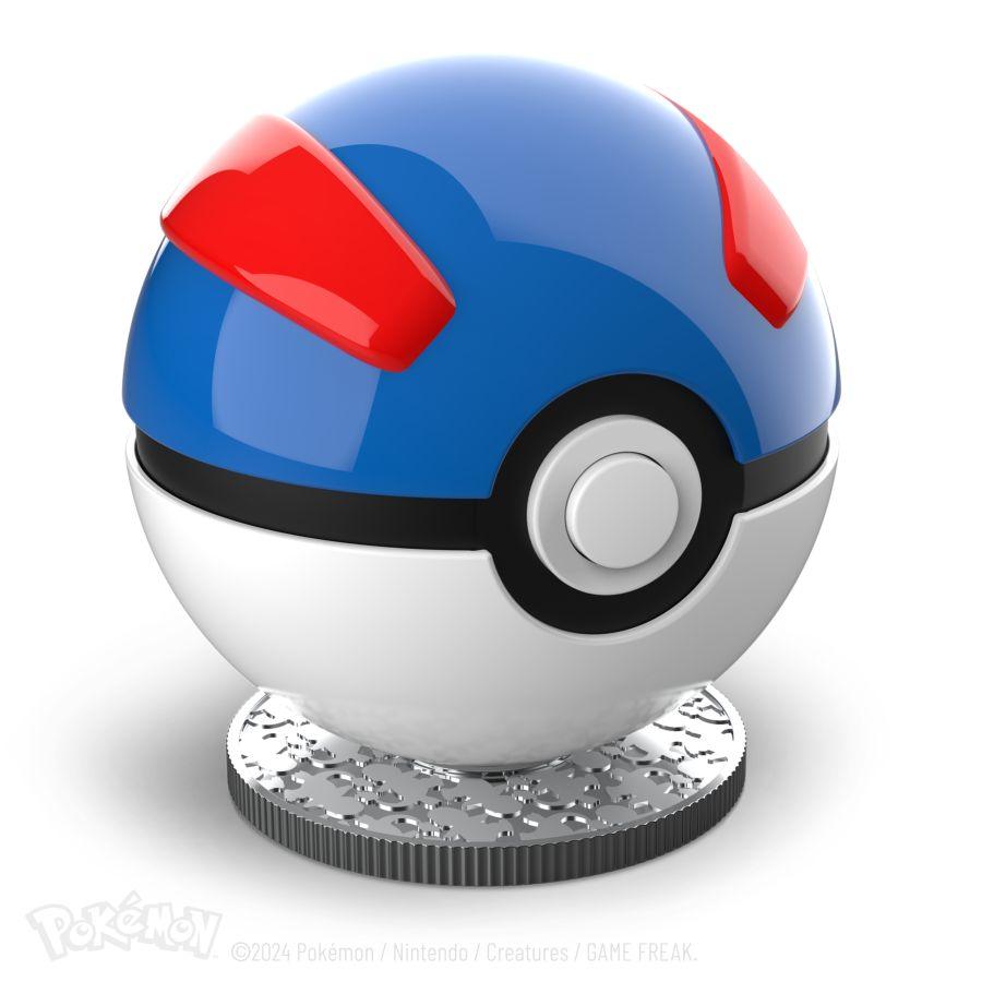 TWCWRC17122 Pokemon - Great Ball Mini Diecast Replica - The Wand Company - Titan Pop Culture