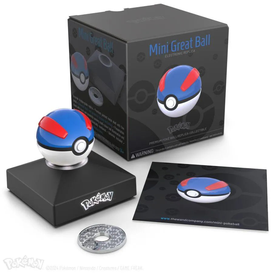 TWCWRC17122 Pokemon - Great Ball Mini Diecast Replica - The Wand Company - Titan Pop Culture