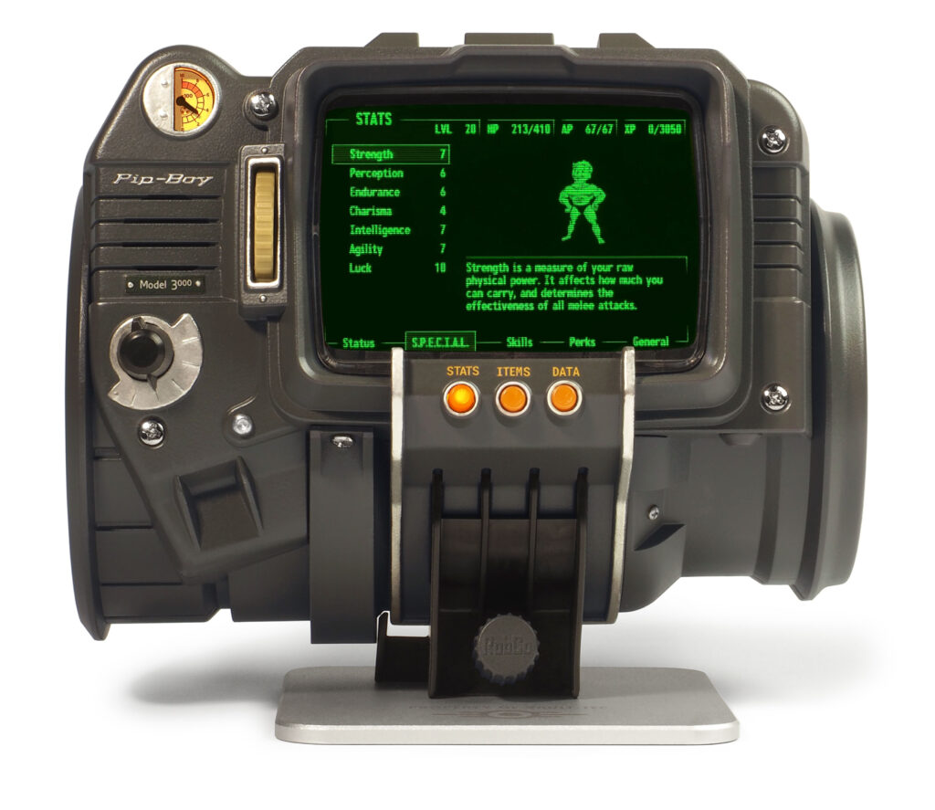 Fallout: New Vegas - Pip-Boy 3000 Mk V 1:1 Scale Life-Size Prop Replic