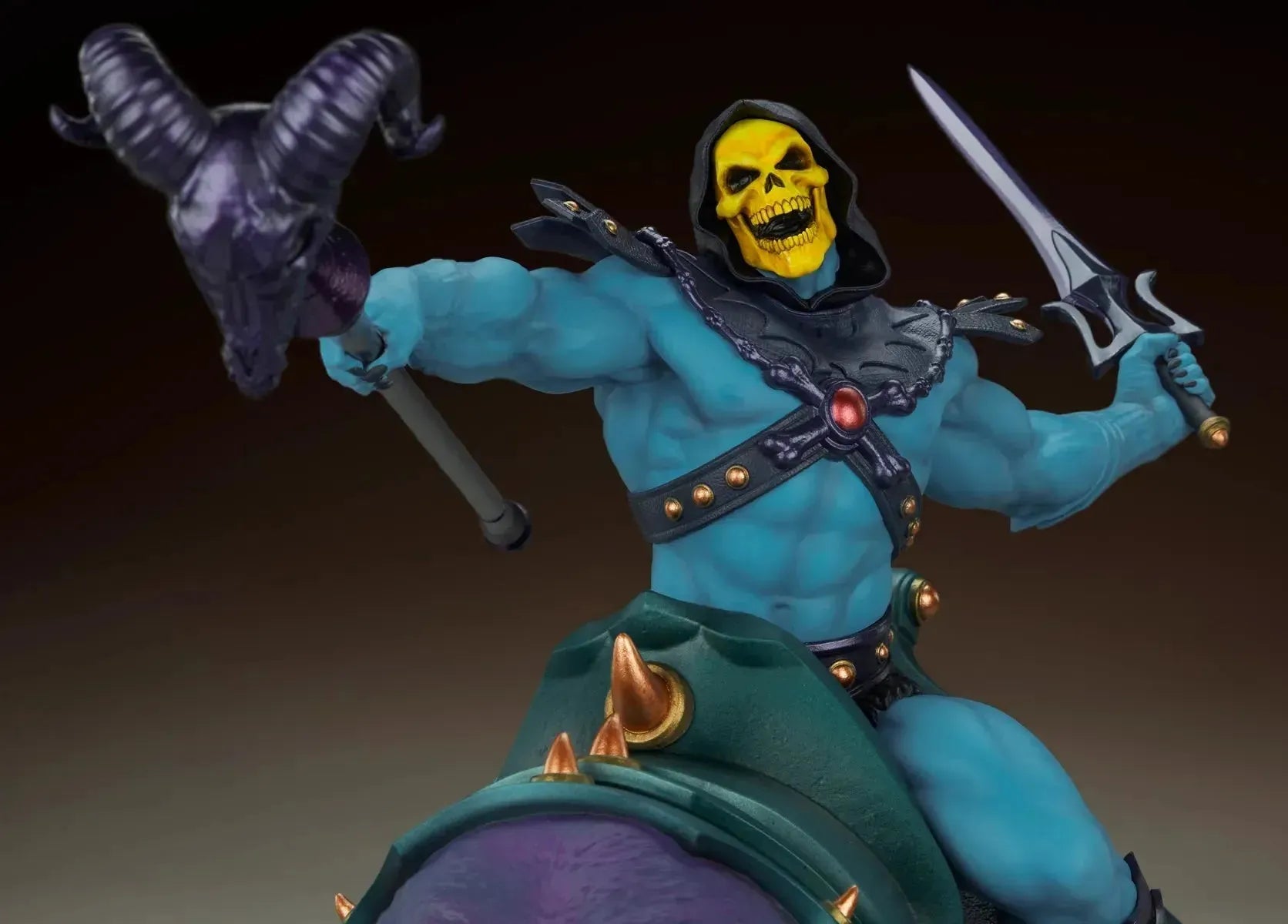 TWE904181 Masters of the Universe - Skeletor & Panthor Deluxe 1:6 Scale Maquette - Tweeterhead - Titan Pop Culture