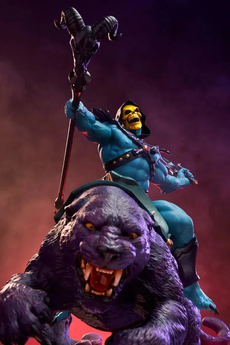 TWE904181 Masters of the Universe - Skeletor & Panthor Deluxe 1:6 Scale Maquette - Tweeterhead - Titan Pop Culture