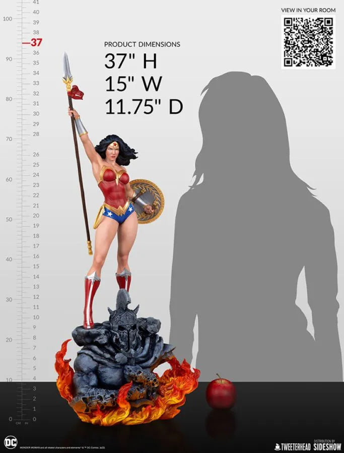 TWE910183 DC Comics - Wonder Woman 1:4 Scale Maquette - Tweeterhead - Titan Pop Culture