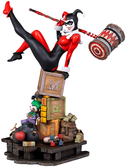 TWE910548 DC Comics - Harley Quinn 1:6 Scale Maquette - Tweeterhead - Titan Pop Culture