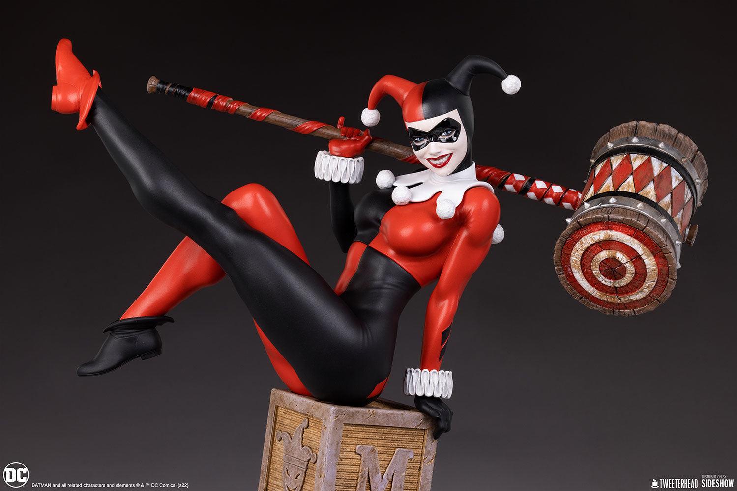 TWE910548 DC Comics - Harley Quinn 1:6 Scale Maquette - Tweeterhead - Titan Pop Culture