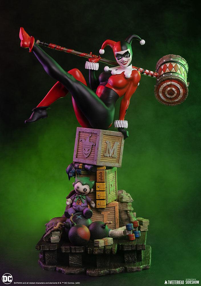 TWE910548 DC Comics - Harley Quinn 1:6 Scale Maquette - Tweeterhead - Titan Pop Culture