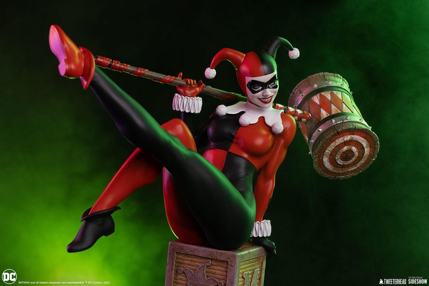 TWE910548 DC Comics - Harley Quinn 1:6 Scale Maquette - Tweeterhead - Titan Pop Culture