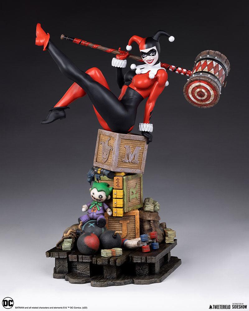 TWE910548 DC Comics - Harley Quinn 1:6 Scale Maquette - Tweeterhead - Titan Pop Culture