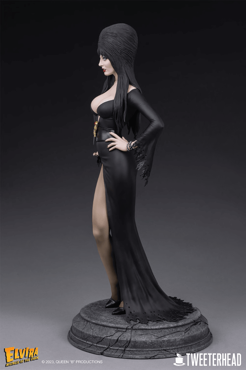 TWE912734 Elvira - Mistress of the Dark 1:4 Scale Maquette - Tweeterhead - Titan Pop Culture