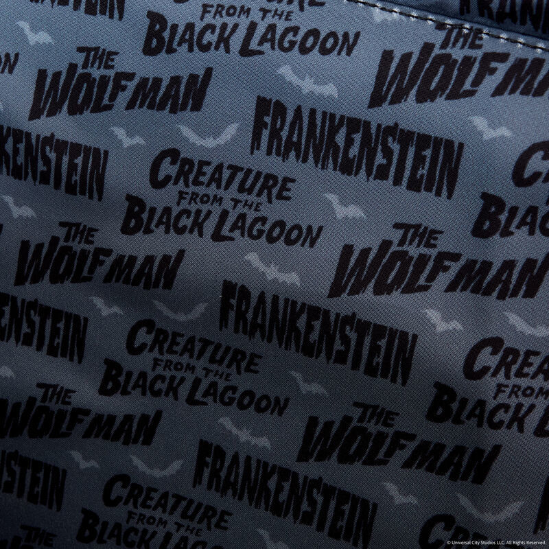 Universal Monsters - Vintage TV Triple Lenticular Crossbody Bag