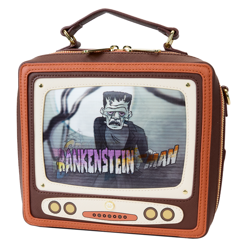 Universal Monsters - Vintage TV Triple Lenticular Crossbody Bag