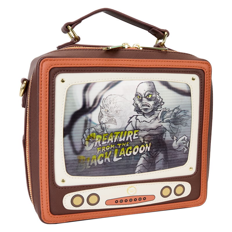 Universal Monsters - Vintage TV Triple Lenticular Crossbody Bag