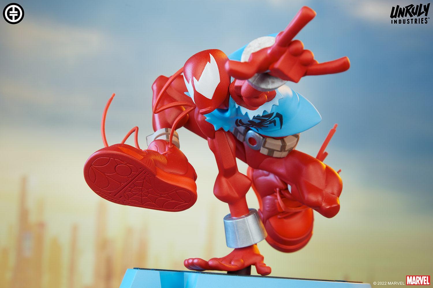UNR700165 Marvel Comics - Scarlet Spider Designer Toy - Unruly Industries - Titan Pop Culture