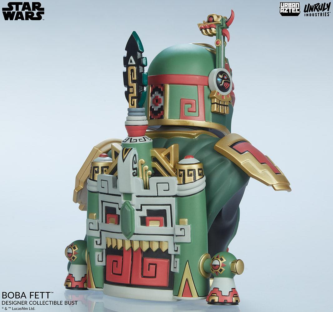 UNR700172 Star Wars - Boba Fett Bust by Jesse Hernandez - Unruly Industries - Titan Pop Culture