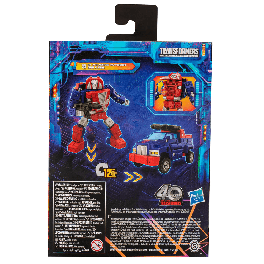 26470 Transformers Legacy United: Deluxe Class - G1 Universe Autobot Gears - Hasbro - Titan Pop Culture