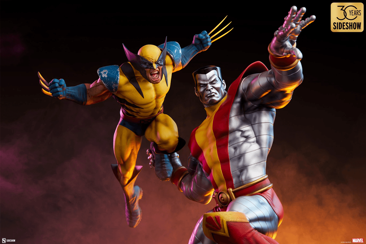 X-Men - Colossus & Wolverine  Premium Format Statue