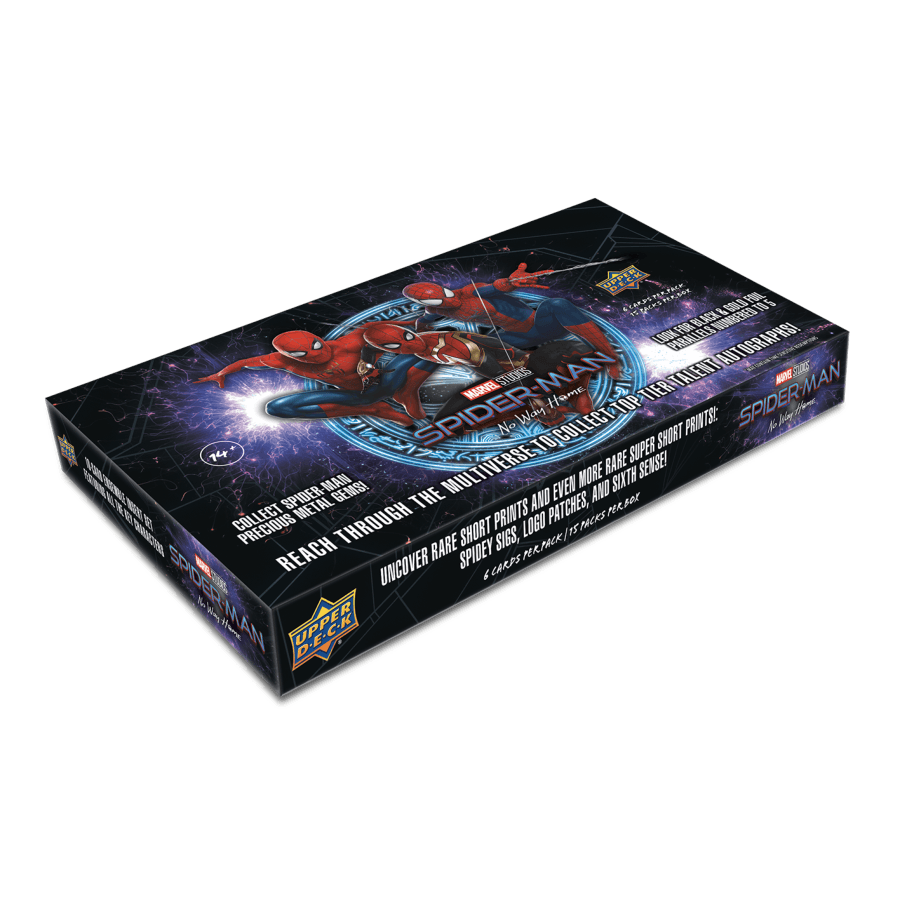 UPP10973 Spider-Man: No Way - Home Movie Hobby Trading Cards (Display of 15) - Upper Deck - Titan Pop Culture