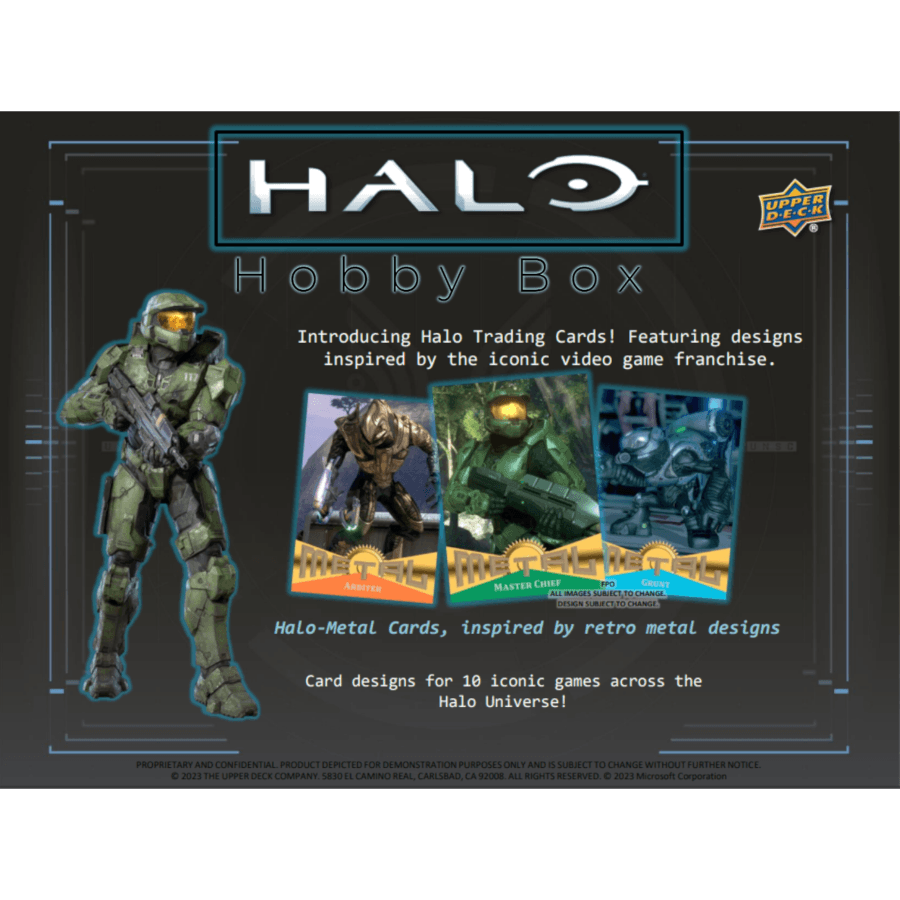 UPP11496 Halo: Legacy Collection - Hobby Trading Cards (Display of 20) - Upper Deck - Titan Pop Culture