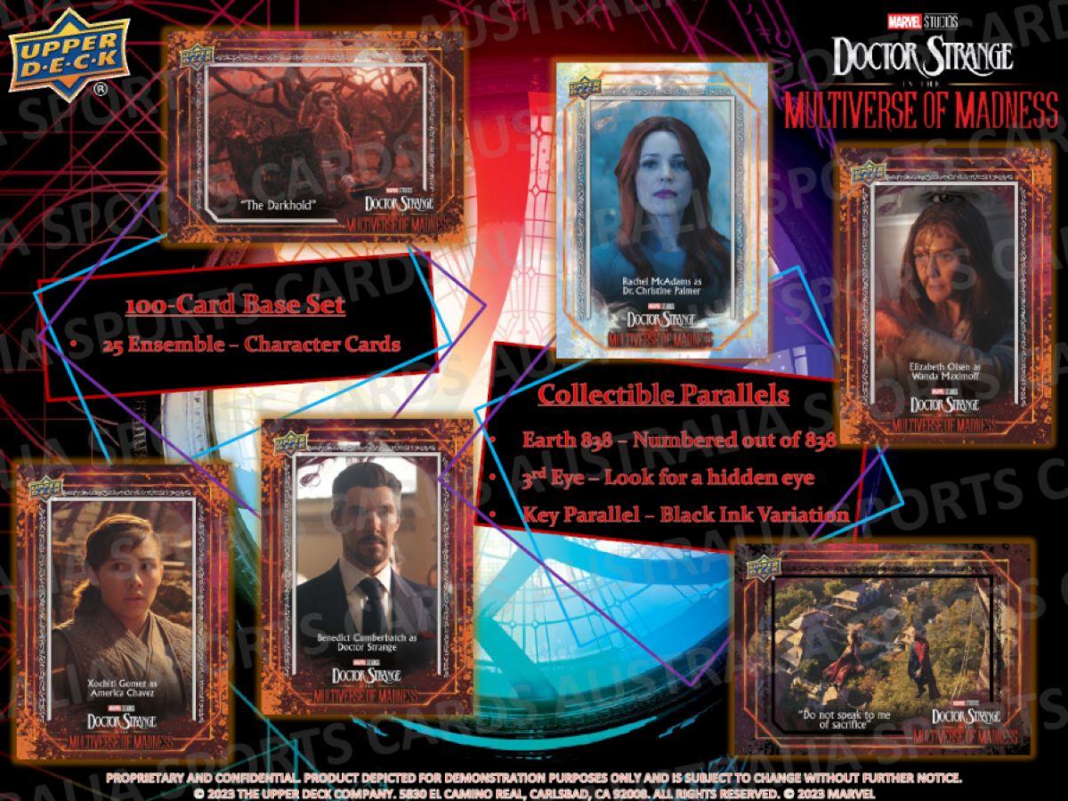 Doctor Strange 2: Multiverse of Madness - Hobby Trading Cards (Display of 15) Trading Cards by Upper Deck | Titan Pop Culture