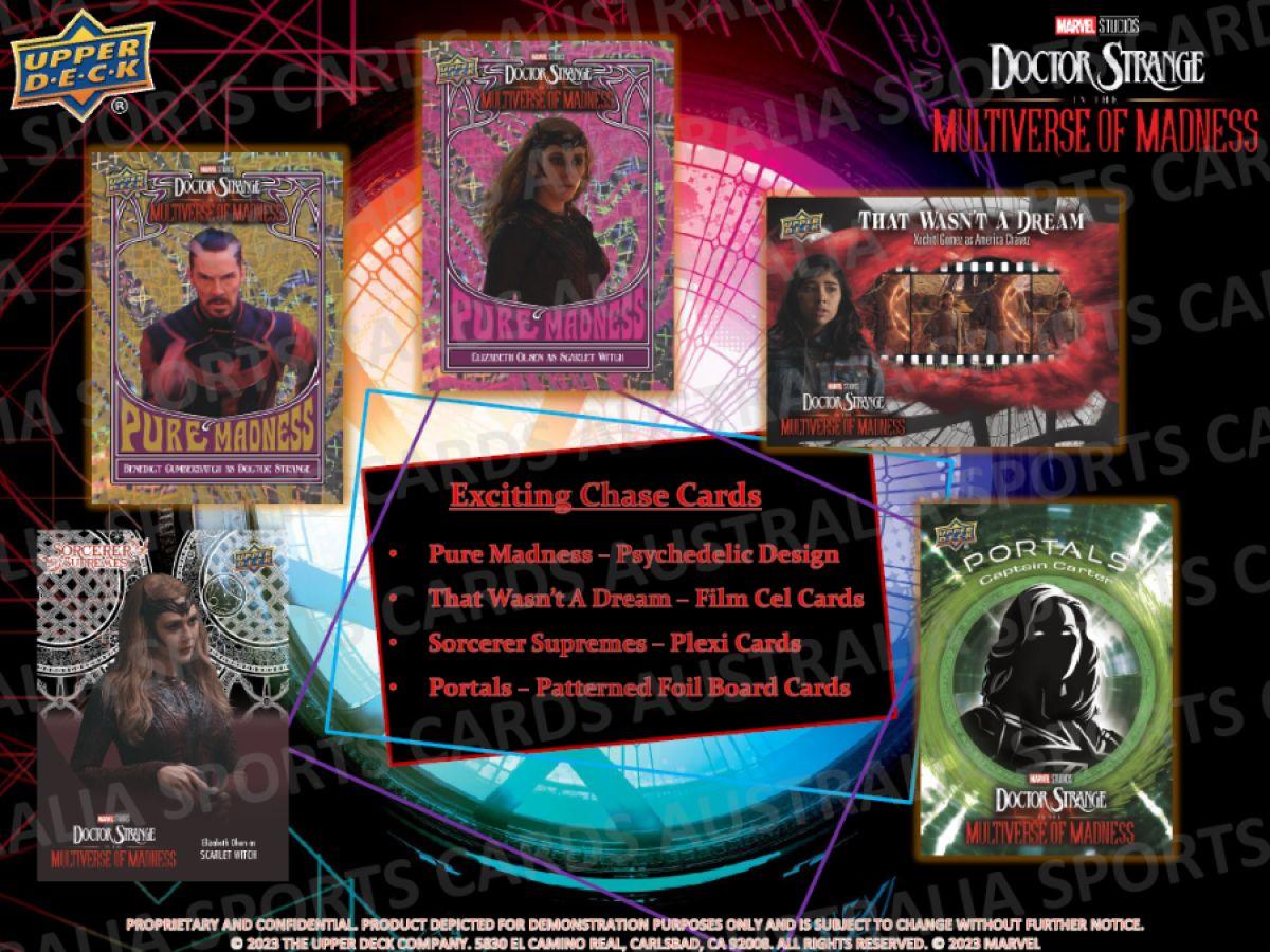 UPP14382 Doctor Strange 2: Multiverse of Madness - Hobby Trading Cards (Display of 15) - Upper Deck - Titan Pop Culture