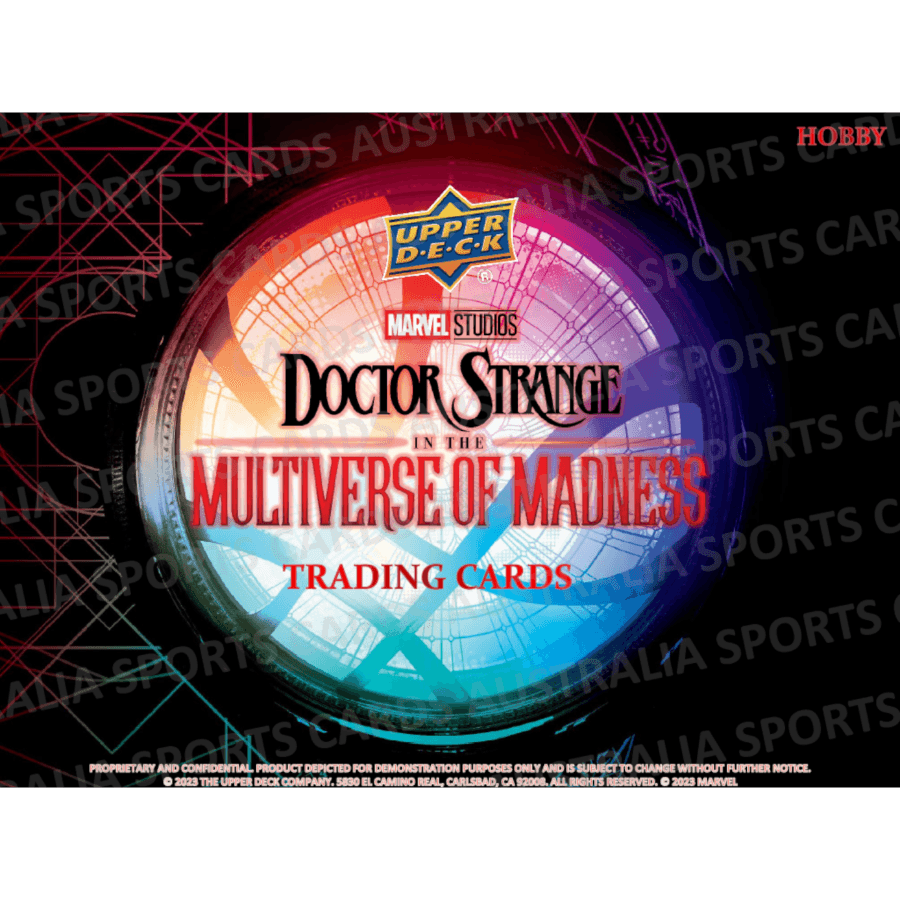 UPP14382 Doctor Strange 2: Multiverse of Madness - Hobby Trading Cards (Display of 15) - Upper Deck - Titan Pop Culture