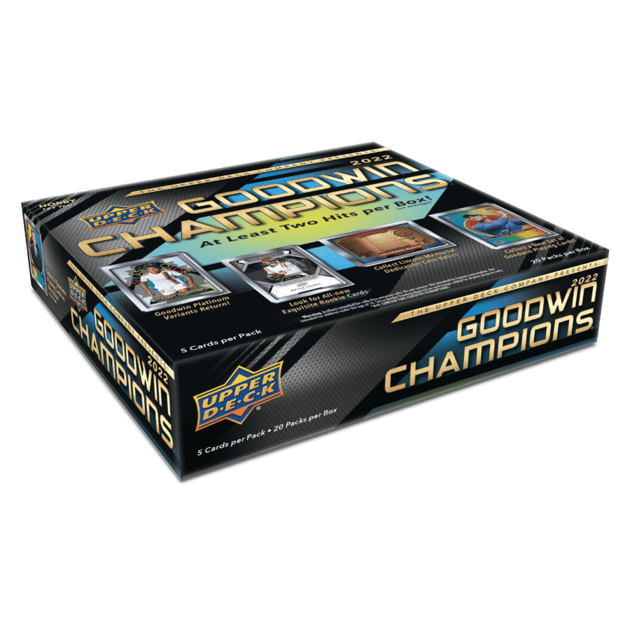 UPP98017 Goodwin Champions - 2022 Trading Cards (Display of 20) - Upper Deck - Titan Pop Culture