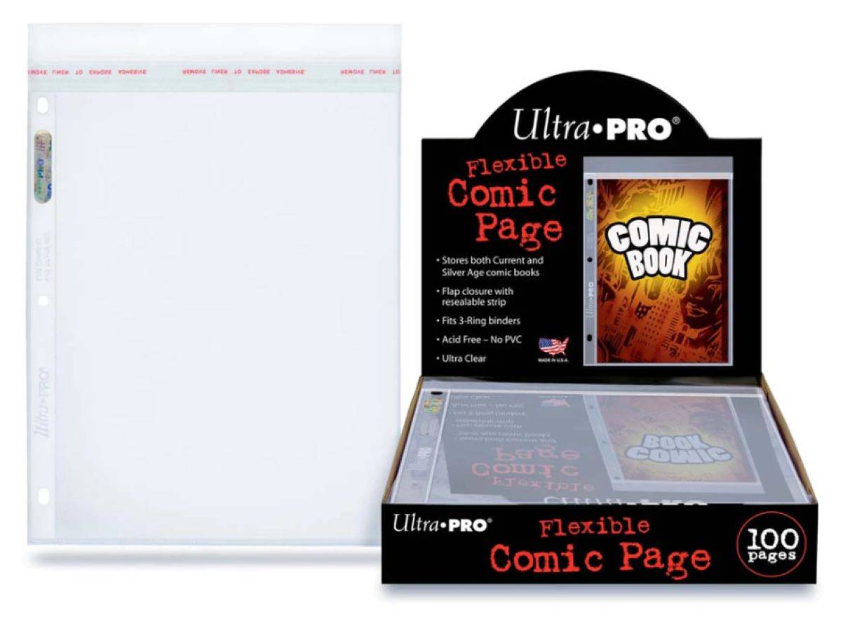 UPR81697 Ultra Pro - Ultra Clear Comic Storage Sleeve (100 Pages) - ULTRA PRO - Titan Pop Culture