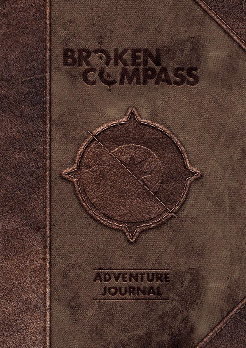 VR-100032 Broken Compass Adventure Journal - CMON - Titan Pop Culture