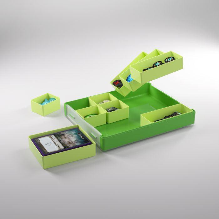 VR-100178 Gamegenic Token Silo Convertible Card Dice Tray Green - Gamegenic - Titan Pop Culture
