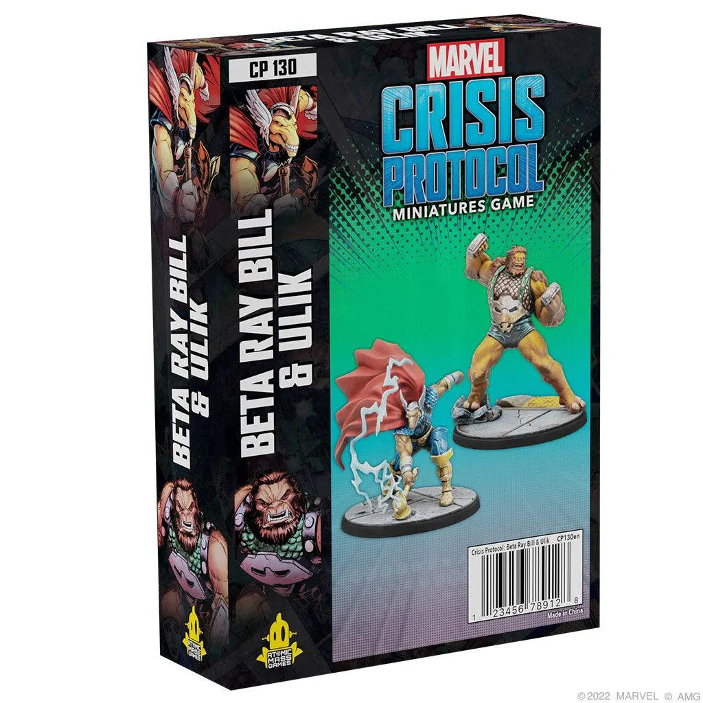 VR-100183 Marvel Crisis Protocol Beta Ray Bill & Ulik - Atomic Mass Games - Titan Pop Culture