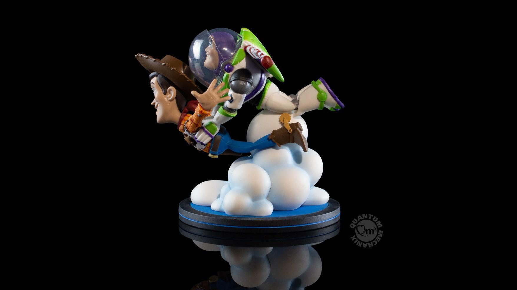 VR-100475 Toy Story Buzz Lightyear and Woody Q-FIG Max - Quantum Mechanix - Titan Pop Culture