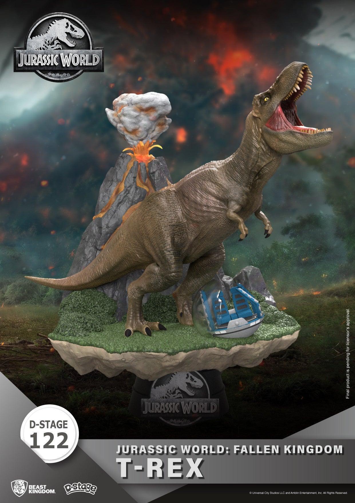 VR-100565 Beast Kingdom D Stage Jurassic World Fallen Kingdom T Rex - Beast Kingdom - Titan Pop Culture