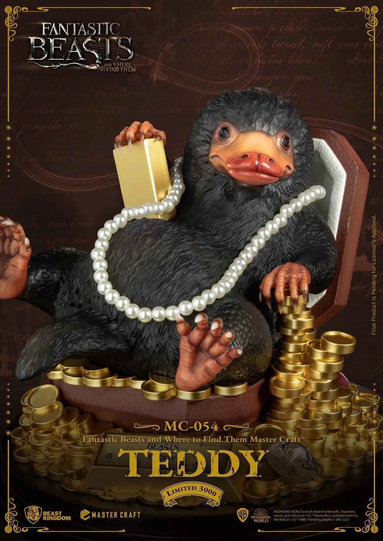 VR-101081 Beast Kingdom Master Craft Fantastic Beasts and Where to Find Them Teddy - Beast Kingdom - Titan Pop Culture