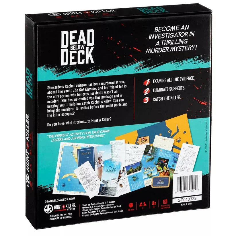 VR-101085 Hunt A Killer - Dead Below Deck - Hunt A Killer - Titan Pop Culture