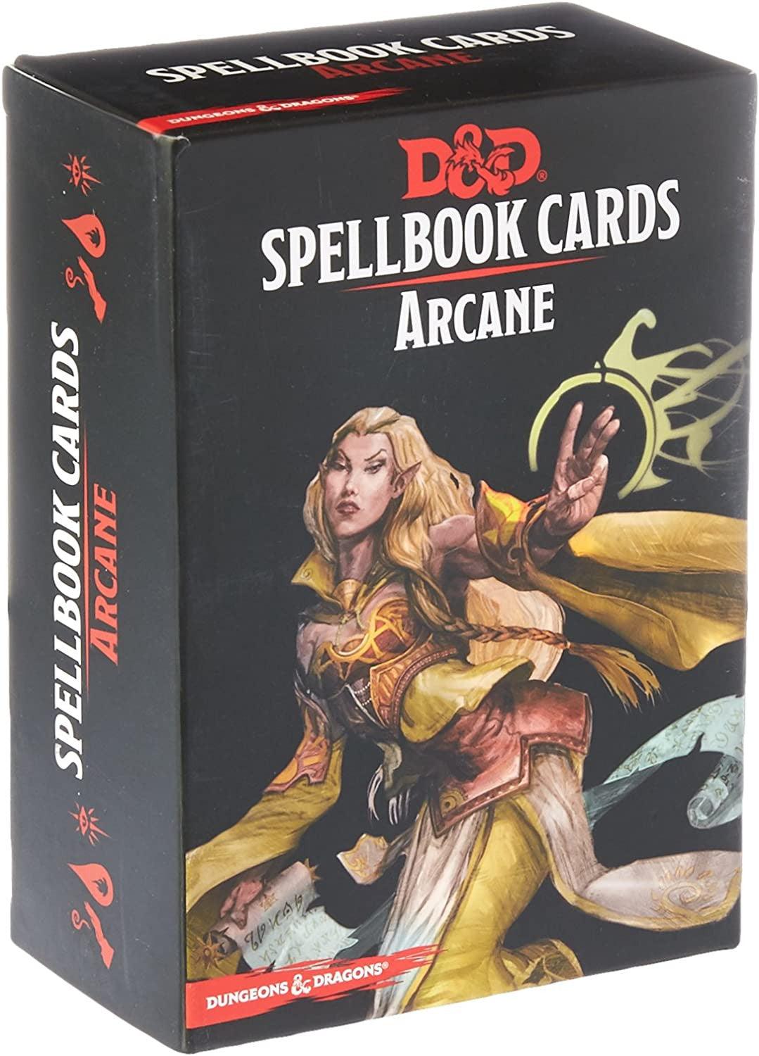 VR-101238 D&D Dungeons & Dragons Spellbook Cards Arcane - Wizards of the Coast - Titan Pop Culture