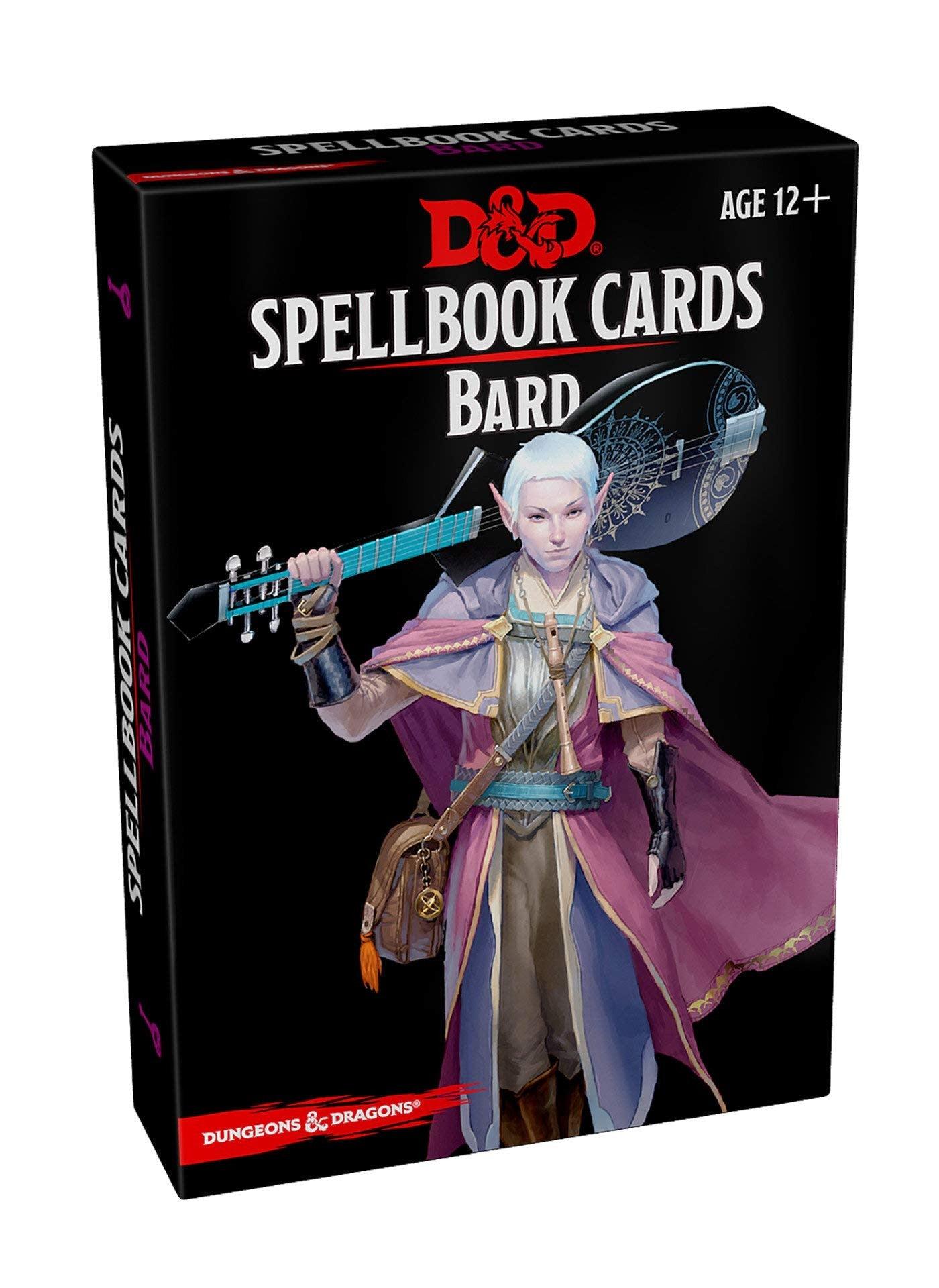 VR-101244 D&D Dungeons & Dragons Spellbook Cards Bard - Wizards of the Coast - Titan Pop Culture