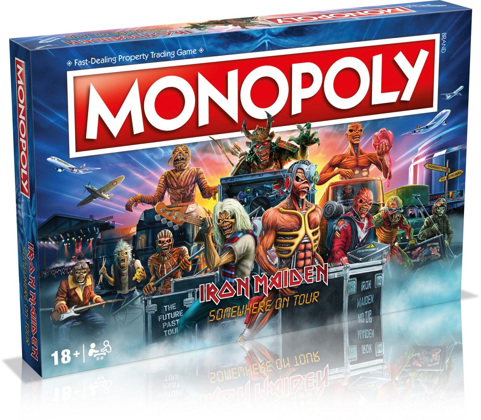 VR-101468 Iron Maiden Monopoly - Winning Moves - Titan Pop Culture