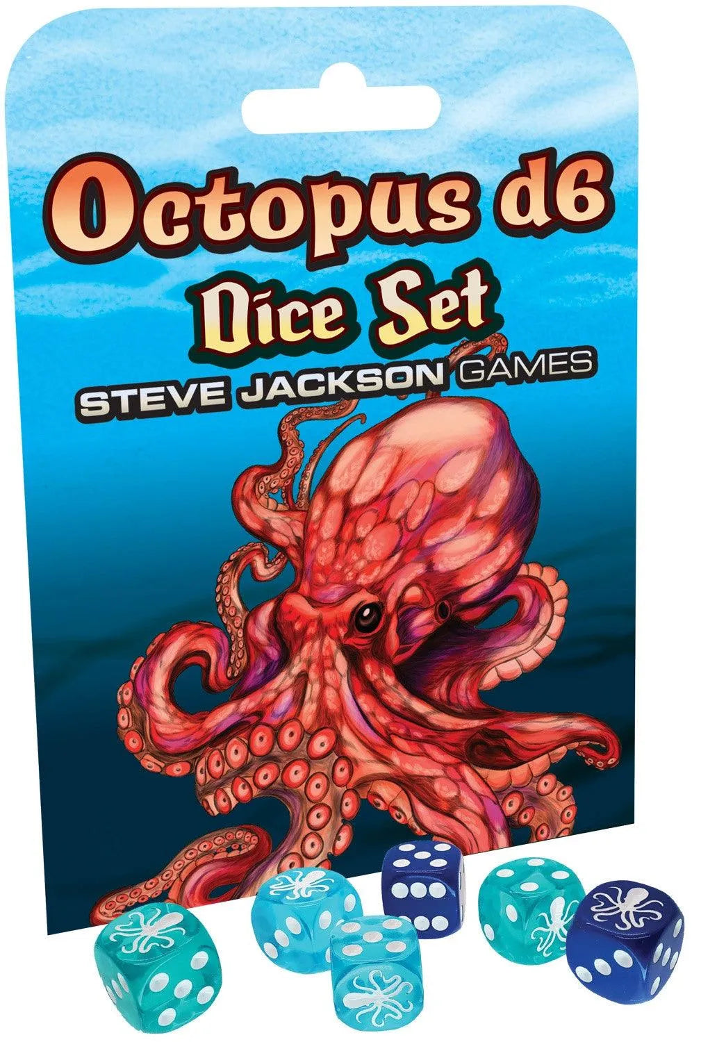 VR-101737 Octopus D6 Dice Set - Titan Pop Culture - Titan Pop Culture