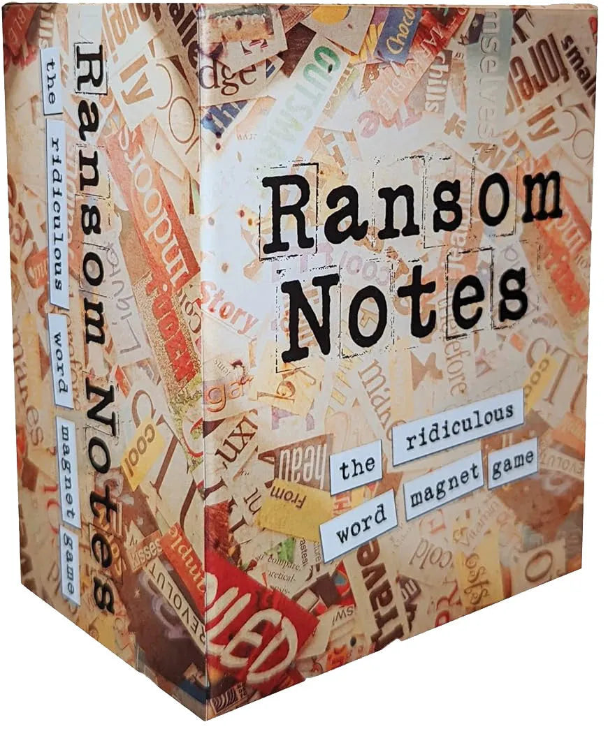 VR-101738 Ransom Notes The Ridiculous Word Magnet - Very Special Games - Titan Pop Culture