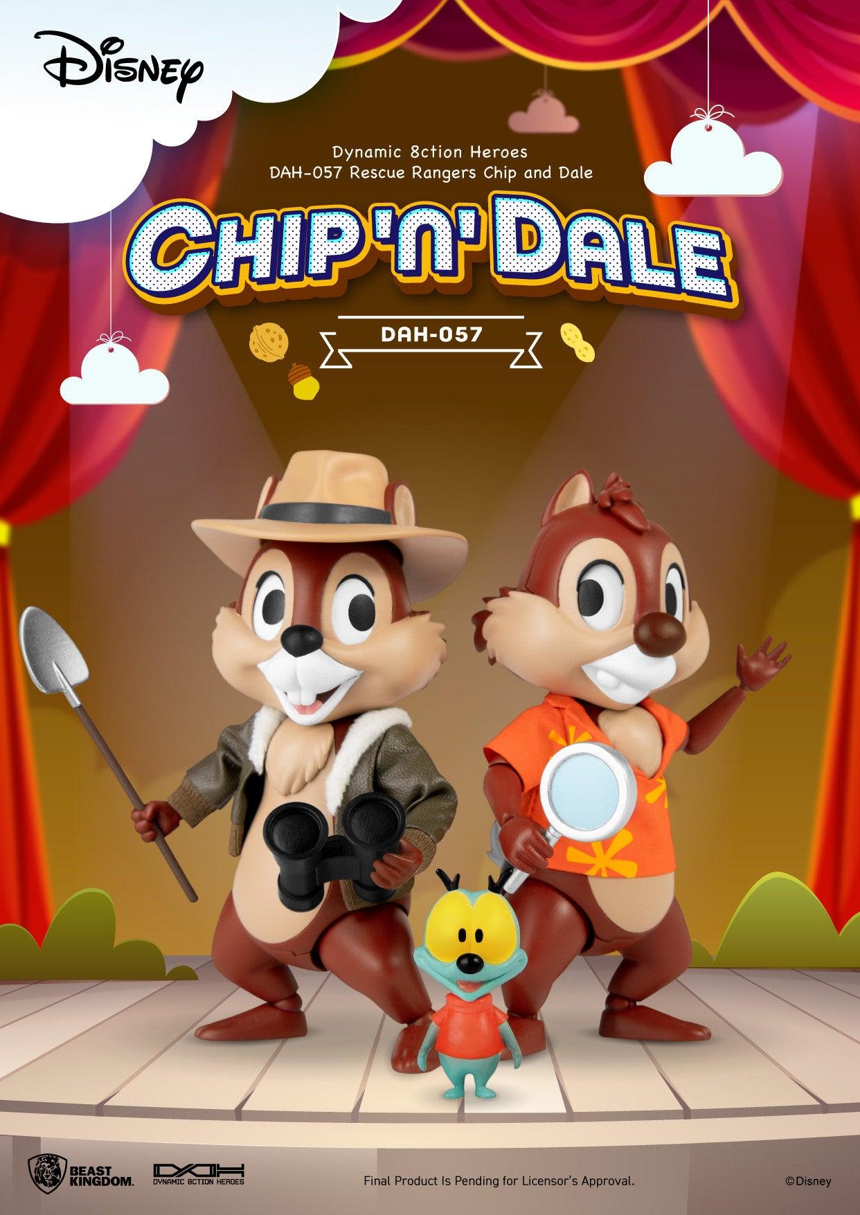 VR-101873 Beast Kingdom Dynamic Action Heroes Rescue Rangers Chip and Dale - Beast Kingdom - Titan Pop Culture