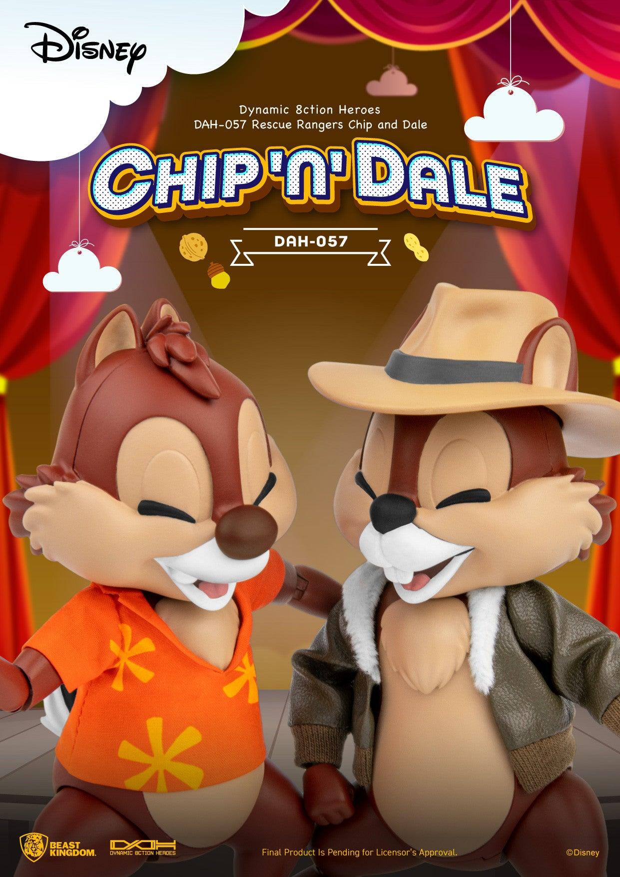 VR-101873 Beast Kingdom Dynamic Action Heroes Rescue Rangers Chip and Dale - Beast Kingdom - Titan Pop Culture