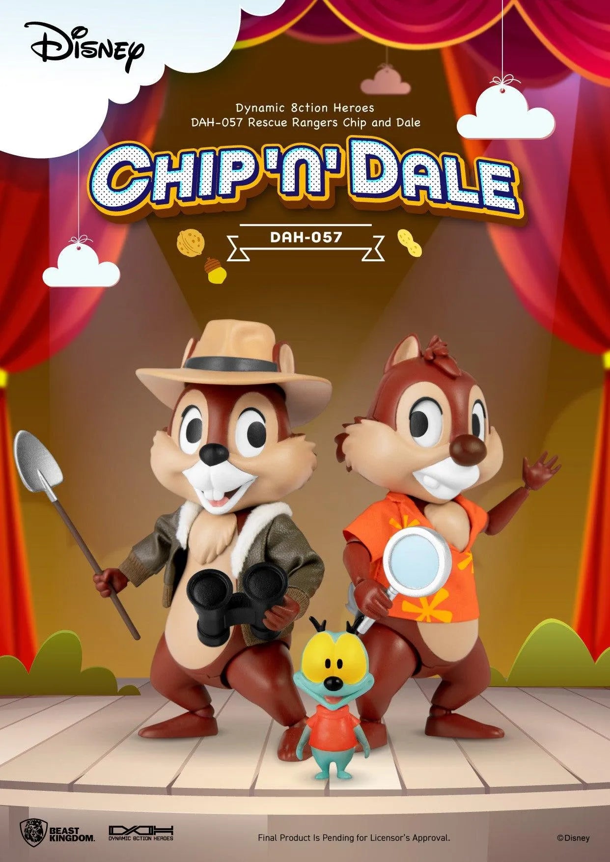 VR-101873 Beast Kingdom Dynamic Action Heroes Rescue Rangers Chip and Dale - Beast Kingdom - Titan Pop Culture